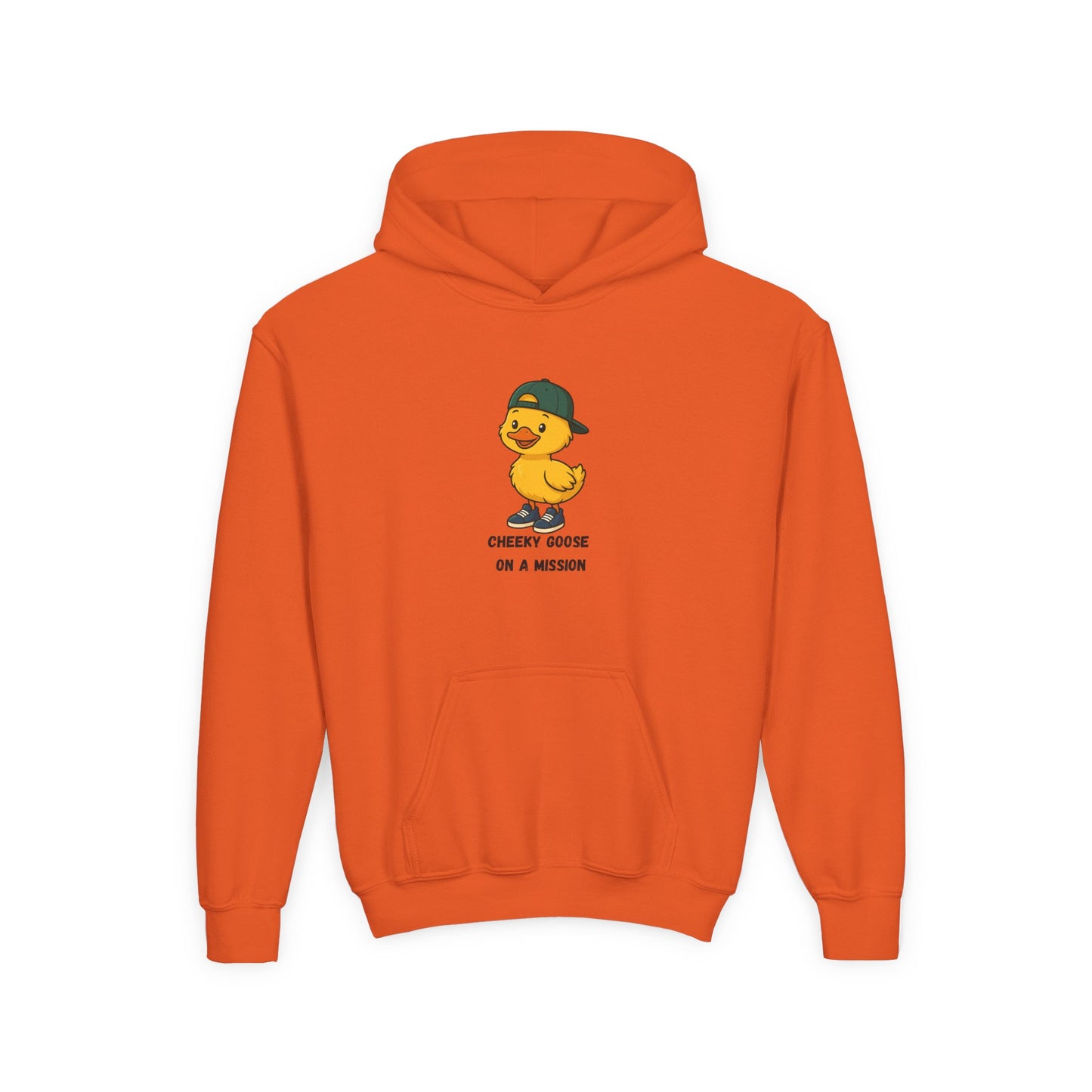CHEEKY GOOSE ON A MISSION HOODIE