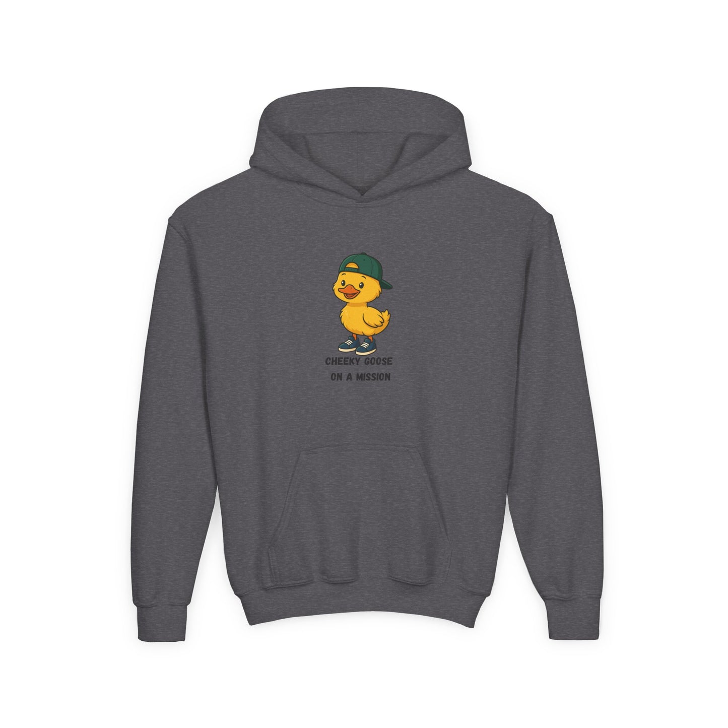 CHEEKY GOOSE ON A MISSION HOODIE
