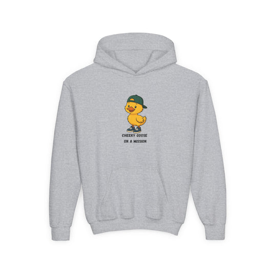 CHEEKY GOOSE ON A MISSION HOODIE